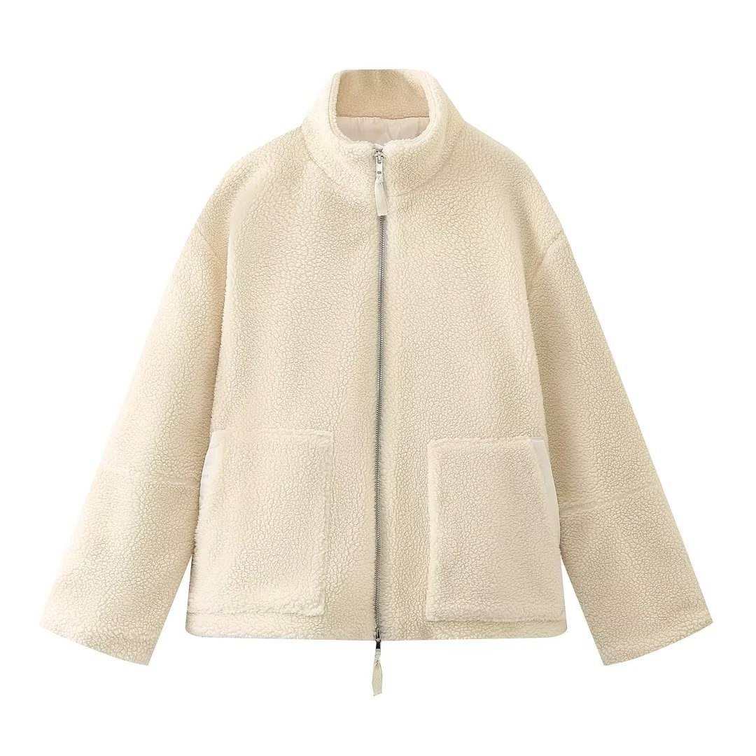 Suzette Zip Up Teddy Jacket