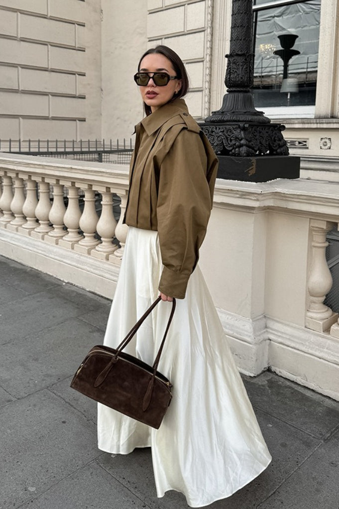 Anna Cropped Utility Jacket