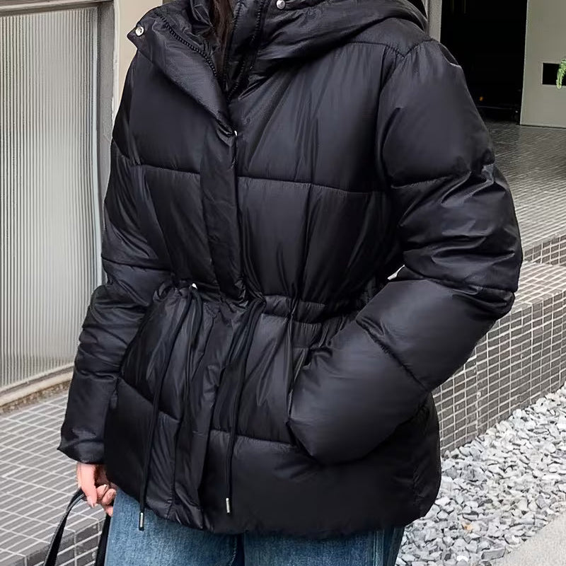 Carmen Oversized Drawstring Waist Puffer Jacket