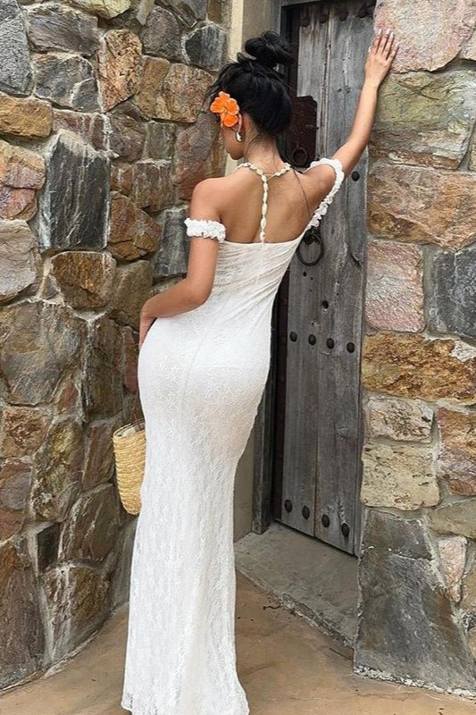 Rosalind Spitzen Maxi-Kleid