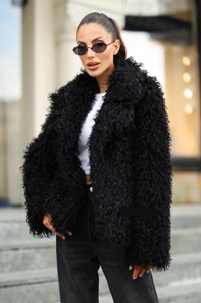 ZEYA Nadine Short Faux Fur Coat