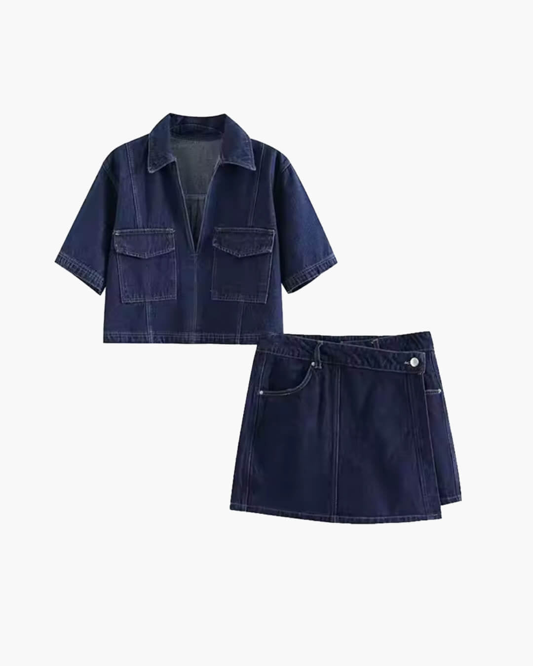 Sophie kurzes Top und Skort-Set