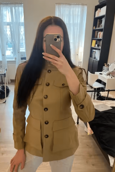 ZEYA - Anna Tailored Stand Collar Jacket