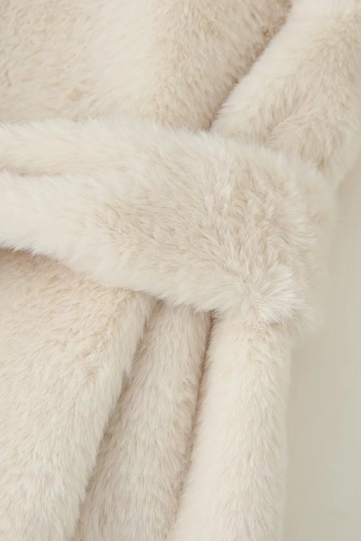ZEYA - Ariana Faux Fur Coat with Belt