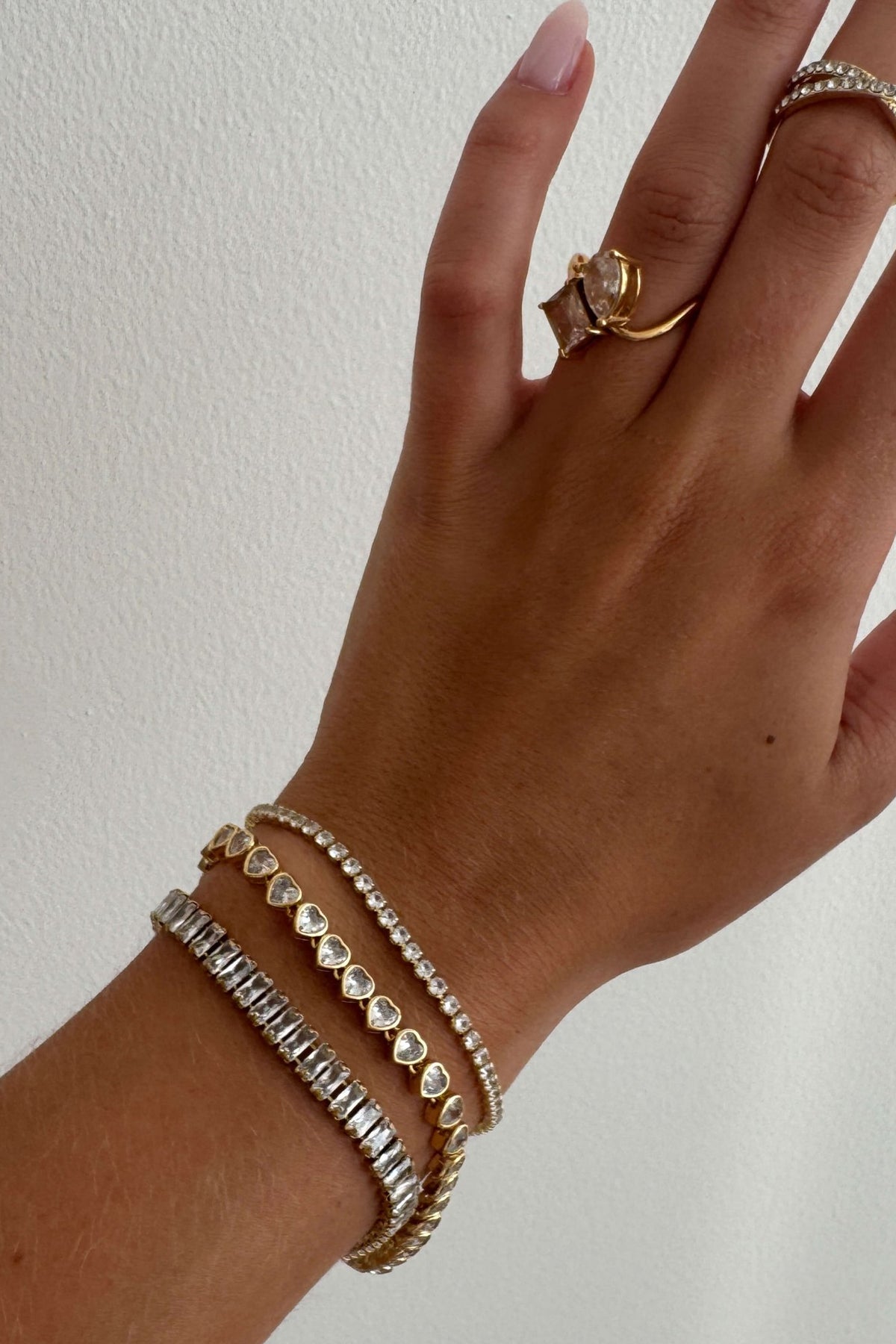 ZEYA - Baguette Tennis Bracelet