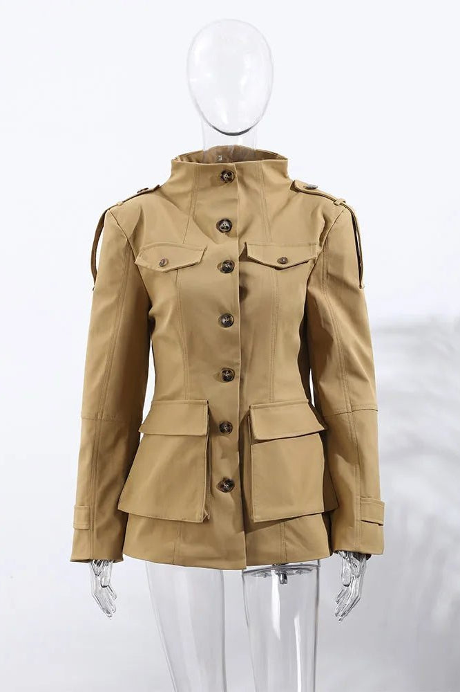 ZEYA - Belinda Slim Fit Trench Coat