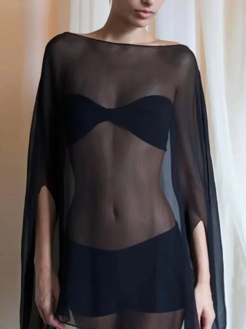 ZEYA - Bianca Loose Blouse Cover - up
