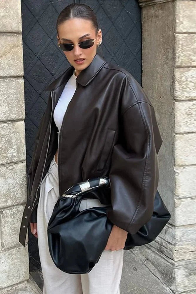 ZEYA - Brenda Vegan Leather Jacket