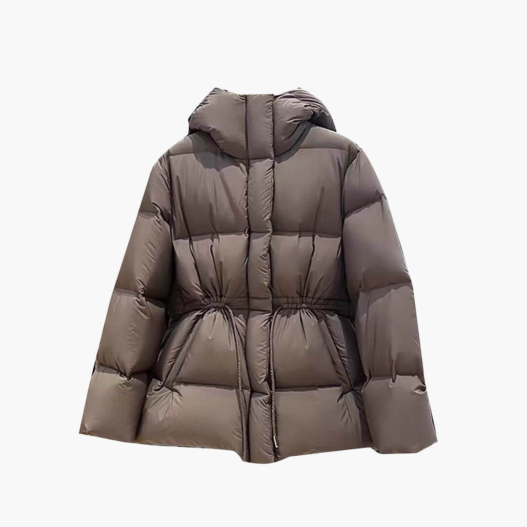 ZEYA - Carmen Oversized Drawstring Waist Puffer Jacket