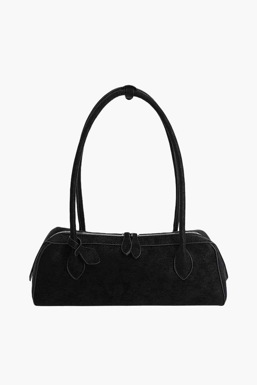 ZEYA - Celeste Suede Baguette Bag