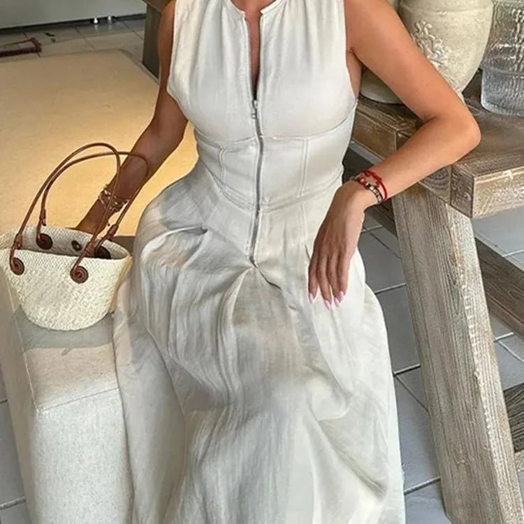 ZEYA - Celia Sleeveless Midi Dress