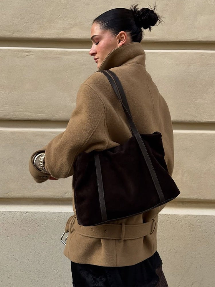 ZEYA - Corinne Belted Short Coat