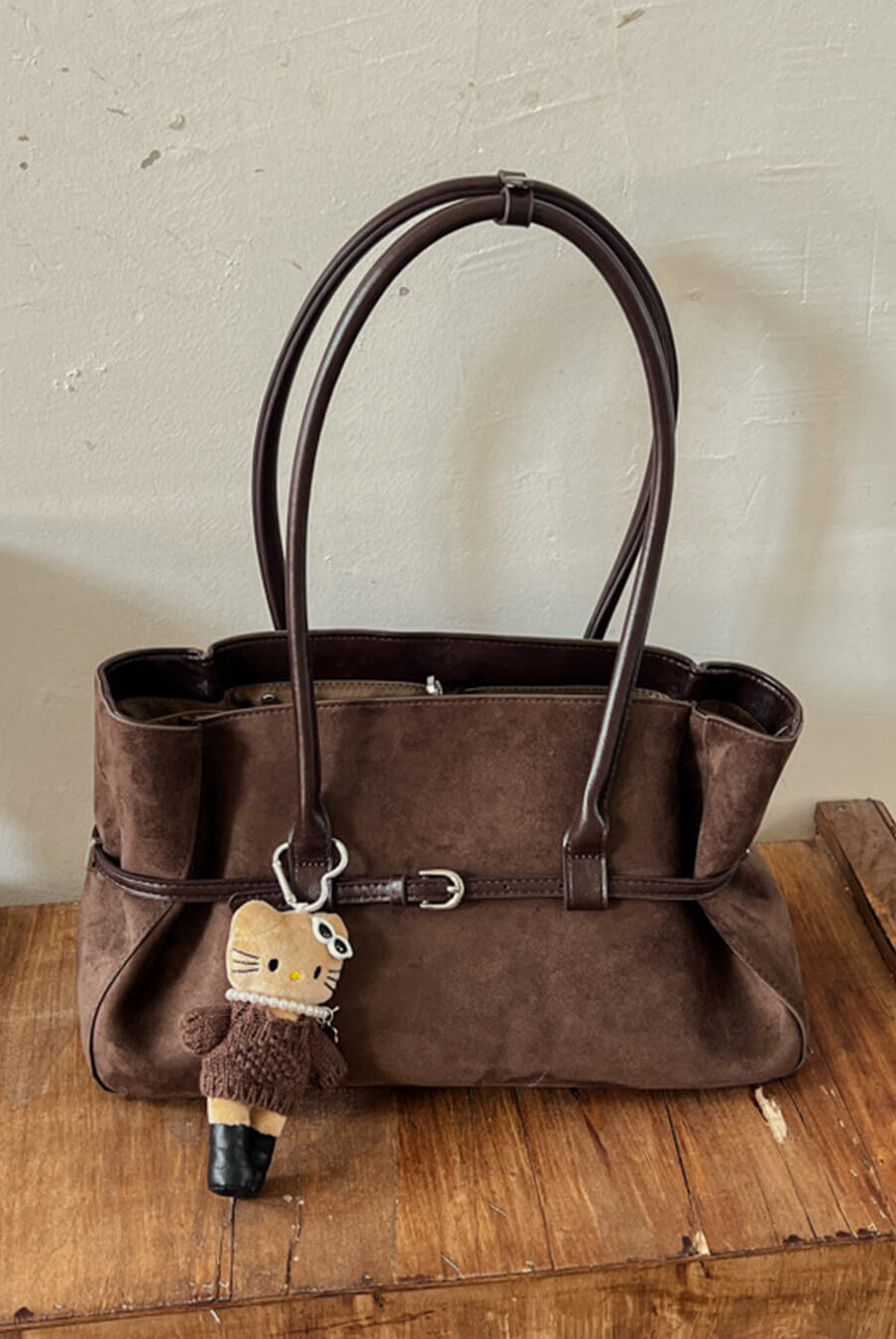 ZEYA - Daniela Belted Tote Bag