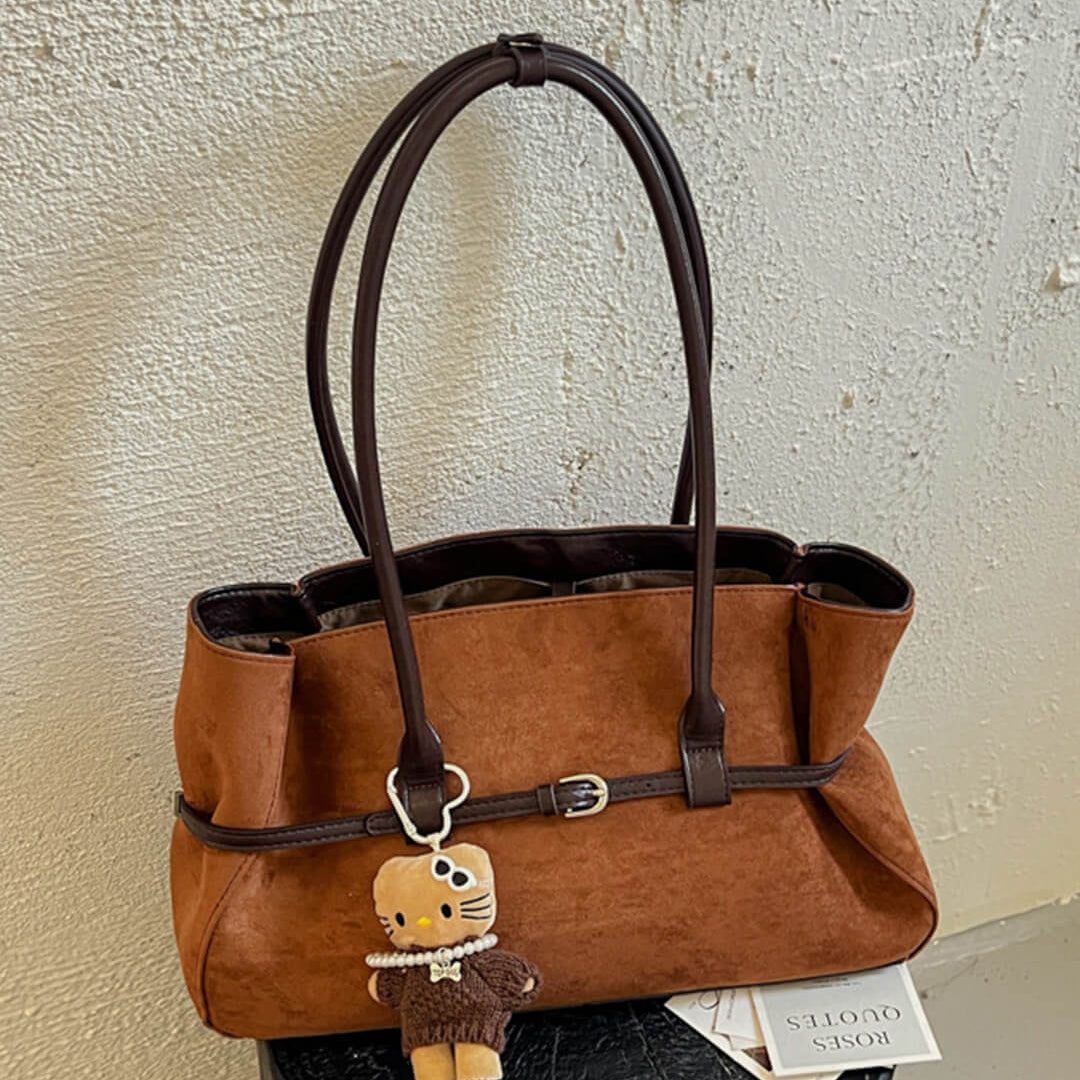 ZEYA - Daniela Belted Tote Bag