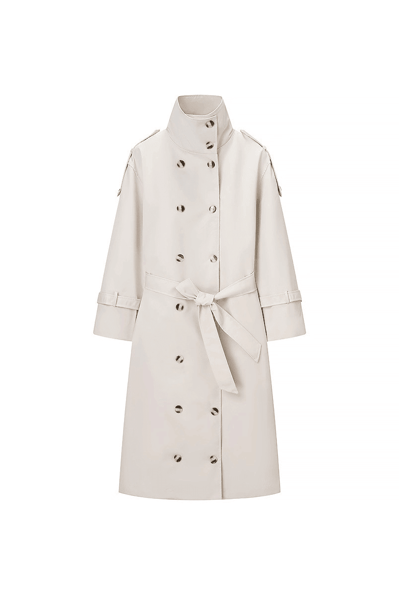 ZEYA - Daniela Belted Trench Coat