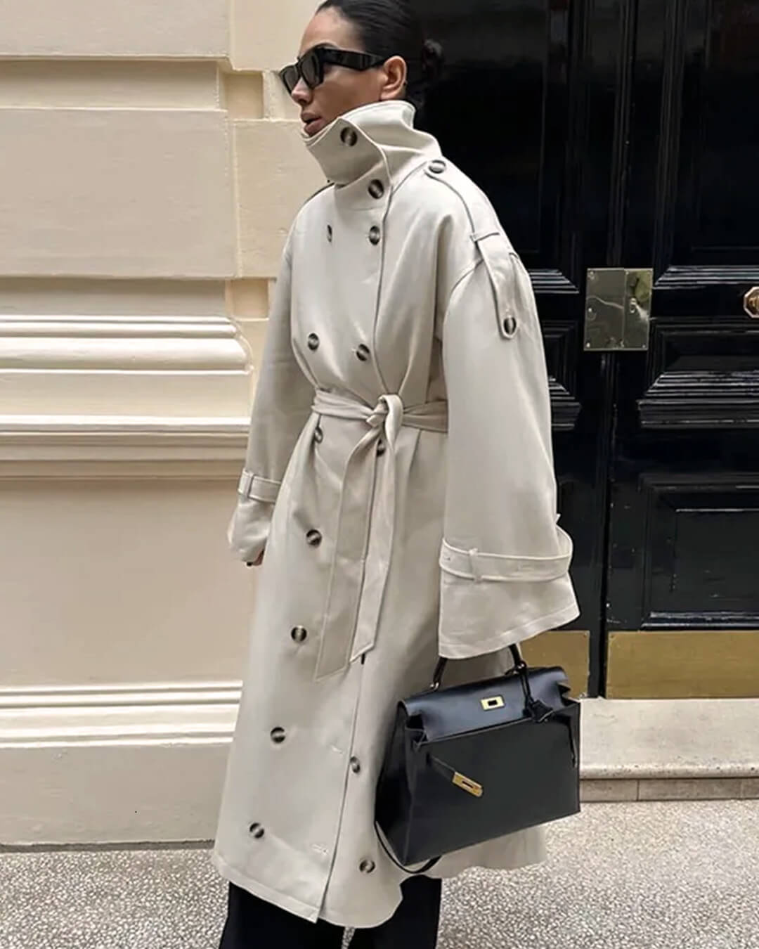 ZEYA - Daniela Belted Trench Coat