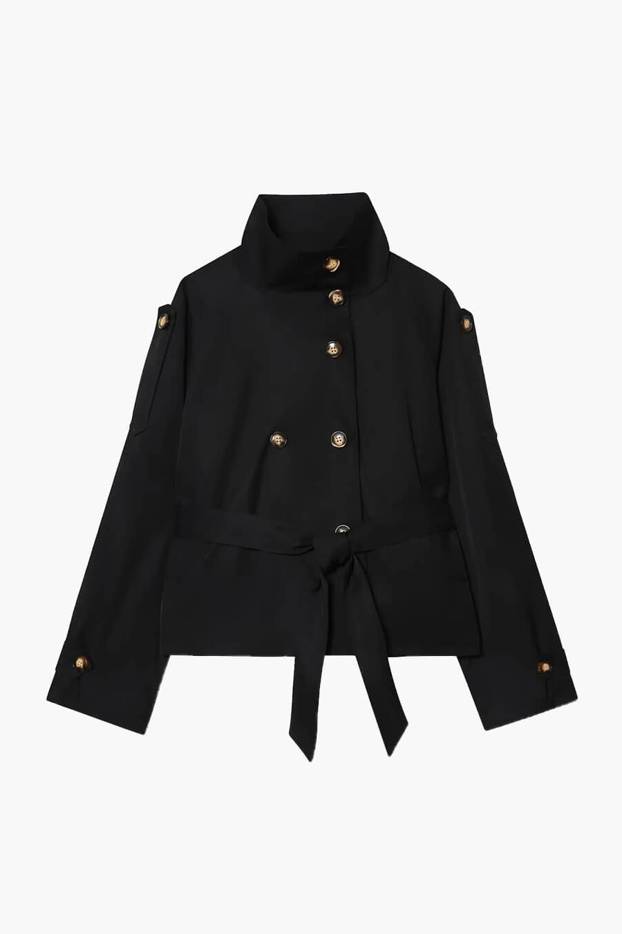 ZEYA - Daphne Cropped Trench Coat