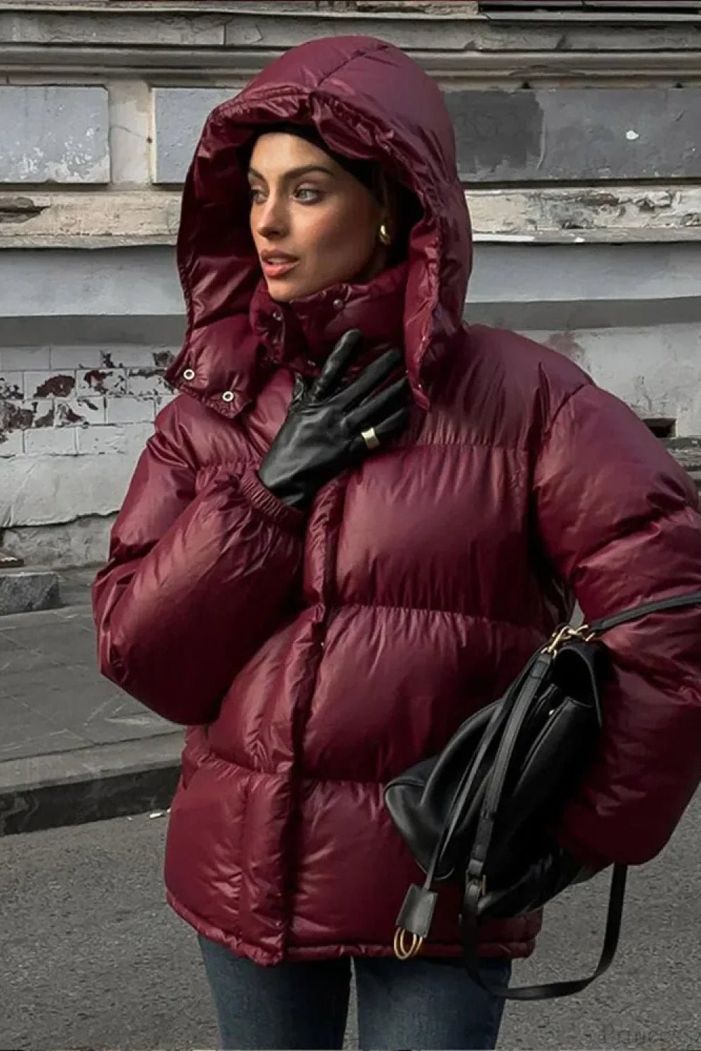 ZEYA - Demi Hooded Padded Parka Coat