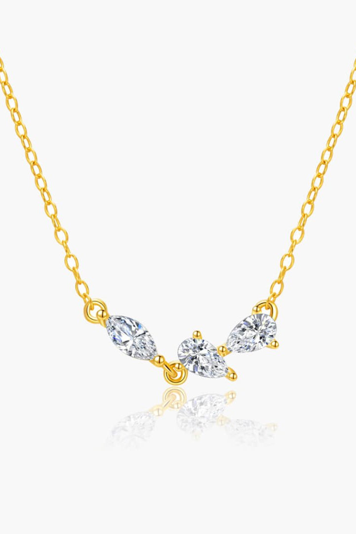ZEYA - Diane Multi - Cut Zirconia Necklace