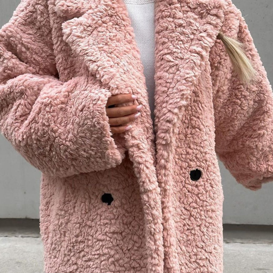 ZEYA - Eleonore Long Teddy Coat