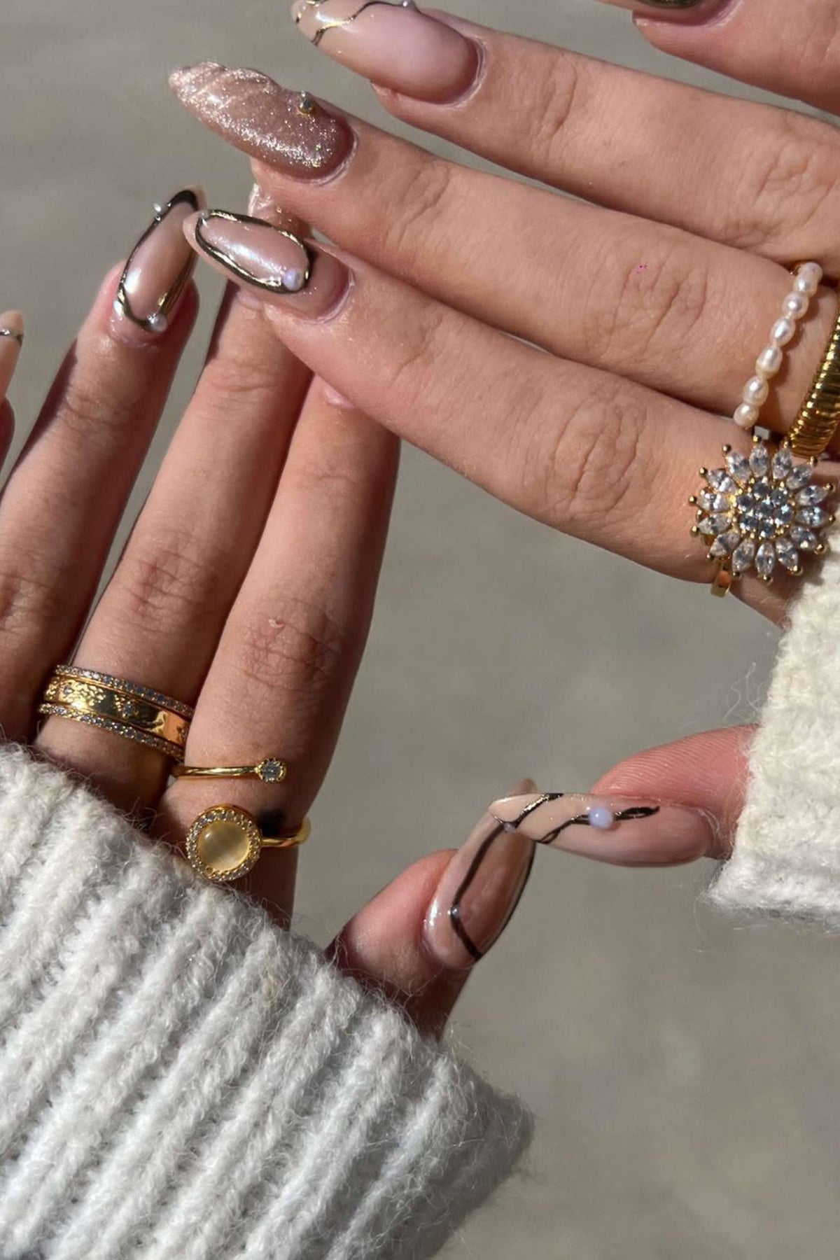 ZEYA - Eliz Anxiety Ring Set