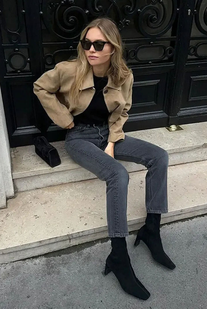 ZEYA - Ellen Faux Suede Jacket