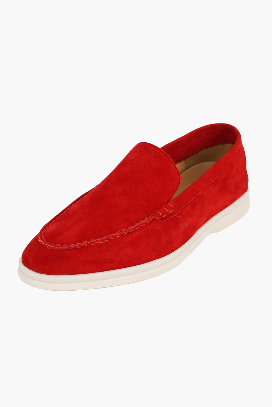 ZEYA - Elvira Suede Flat Moccasin Loafers