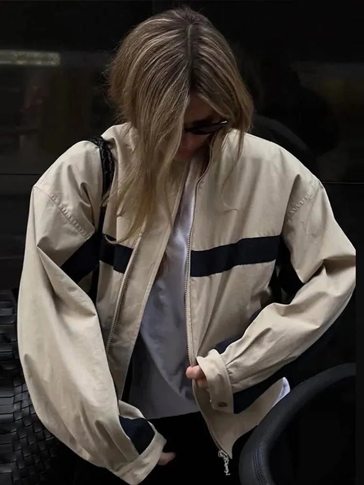 ZEYA - Emilia Oversized Bomber Jacket