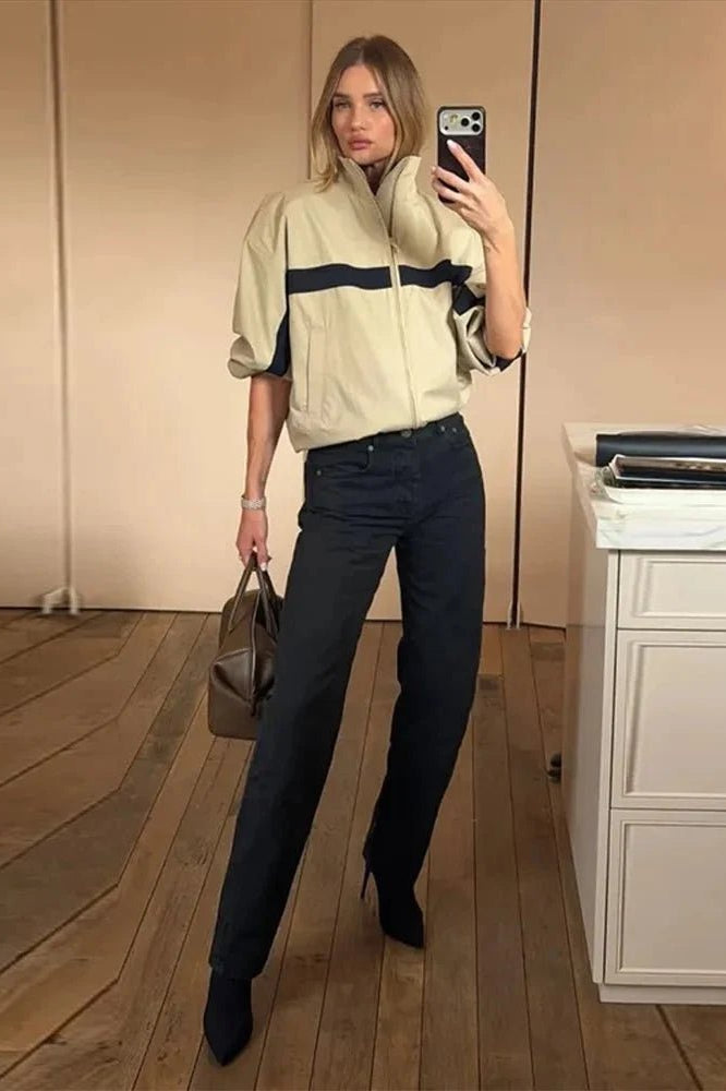 ZEYA - Emilia Oversized Bomber Jacket