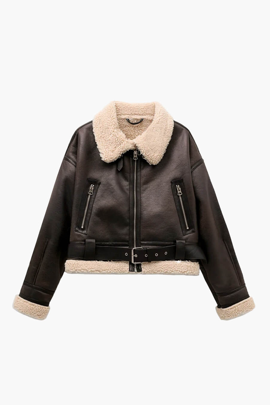 ZEYA - Emma Faux Leather Jacket