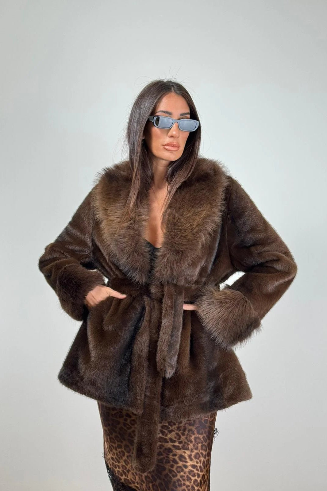 ZEYA - Erica Faux Fur Coat