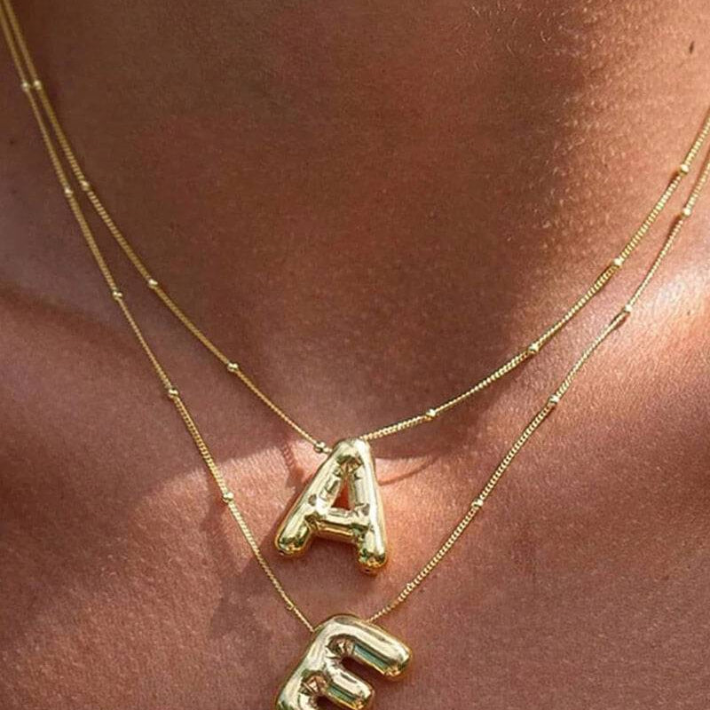 ZEYA - Eveline Letter Necklace