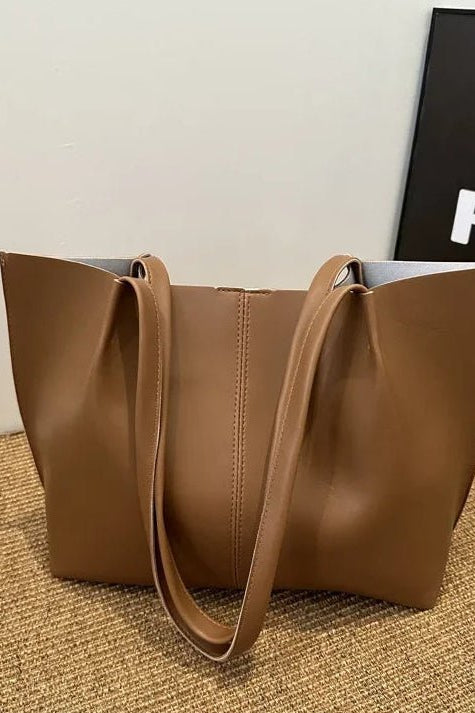 ZEYA - Francesca Faux Leather Tote Bag
