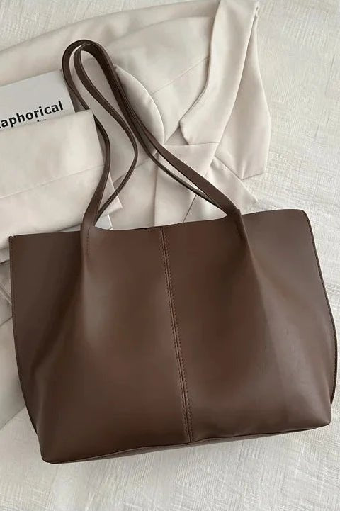 ZEYA - Francesca Faux Leather Tote Bag