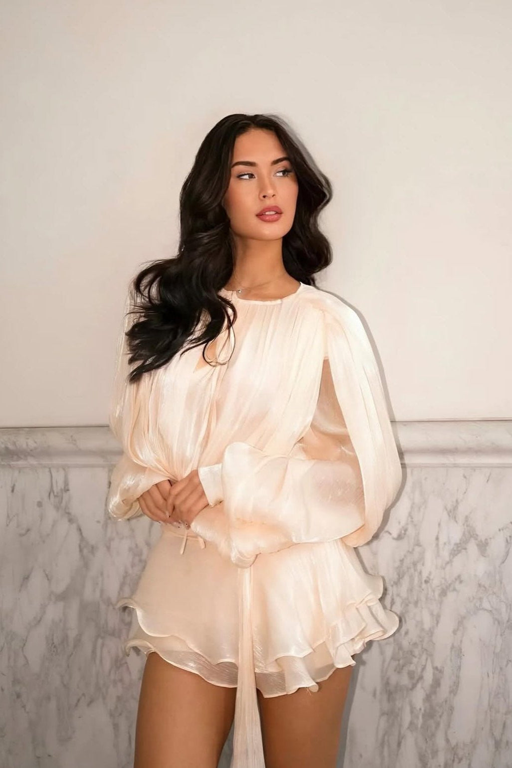 ZEYA - Gilliane Blouson Mini Dress