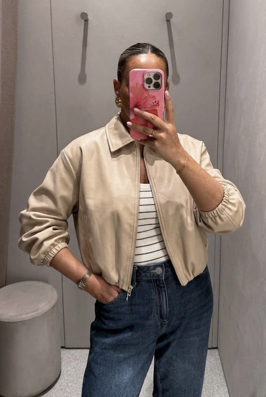 ZEYA - Hanna Puffed Bomber Jacket