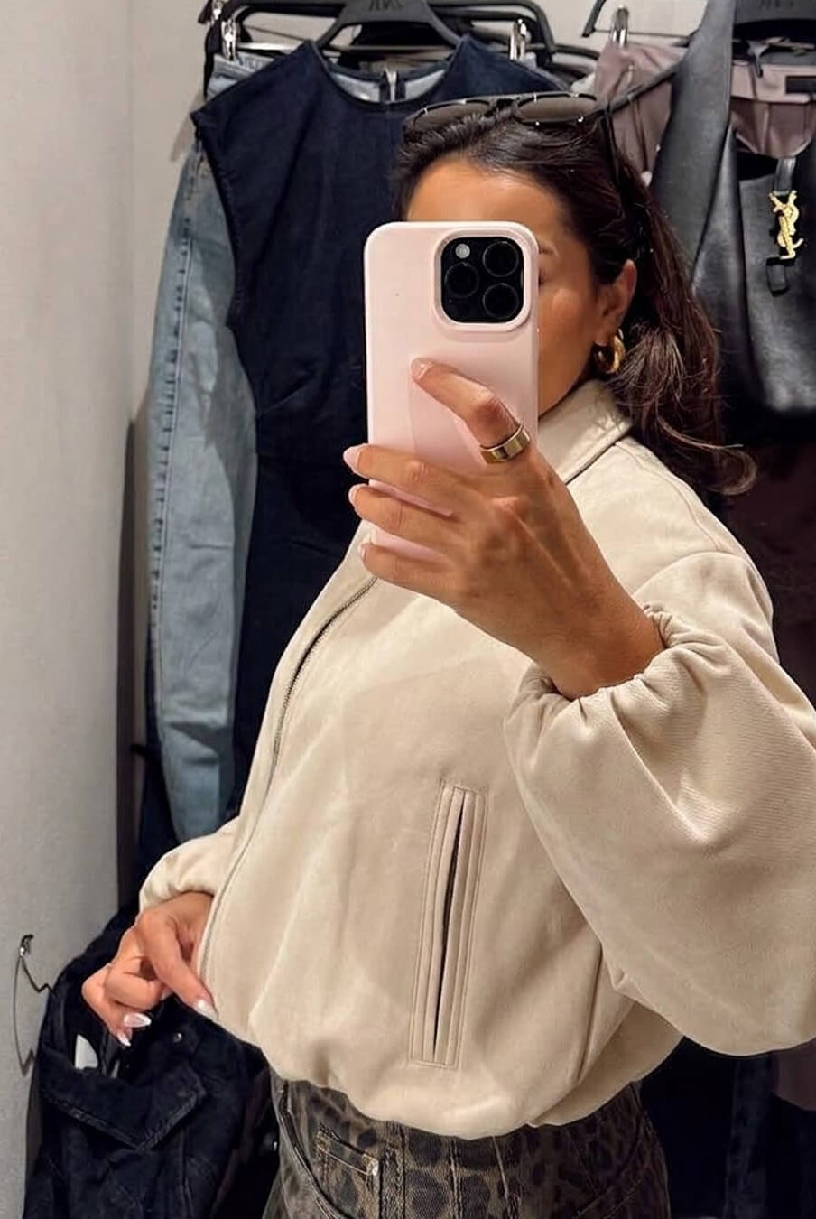 ZEYA - Hanna Puffed Bomber Jacket