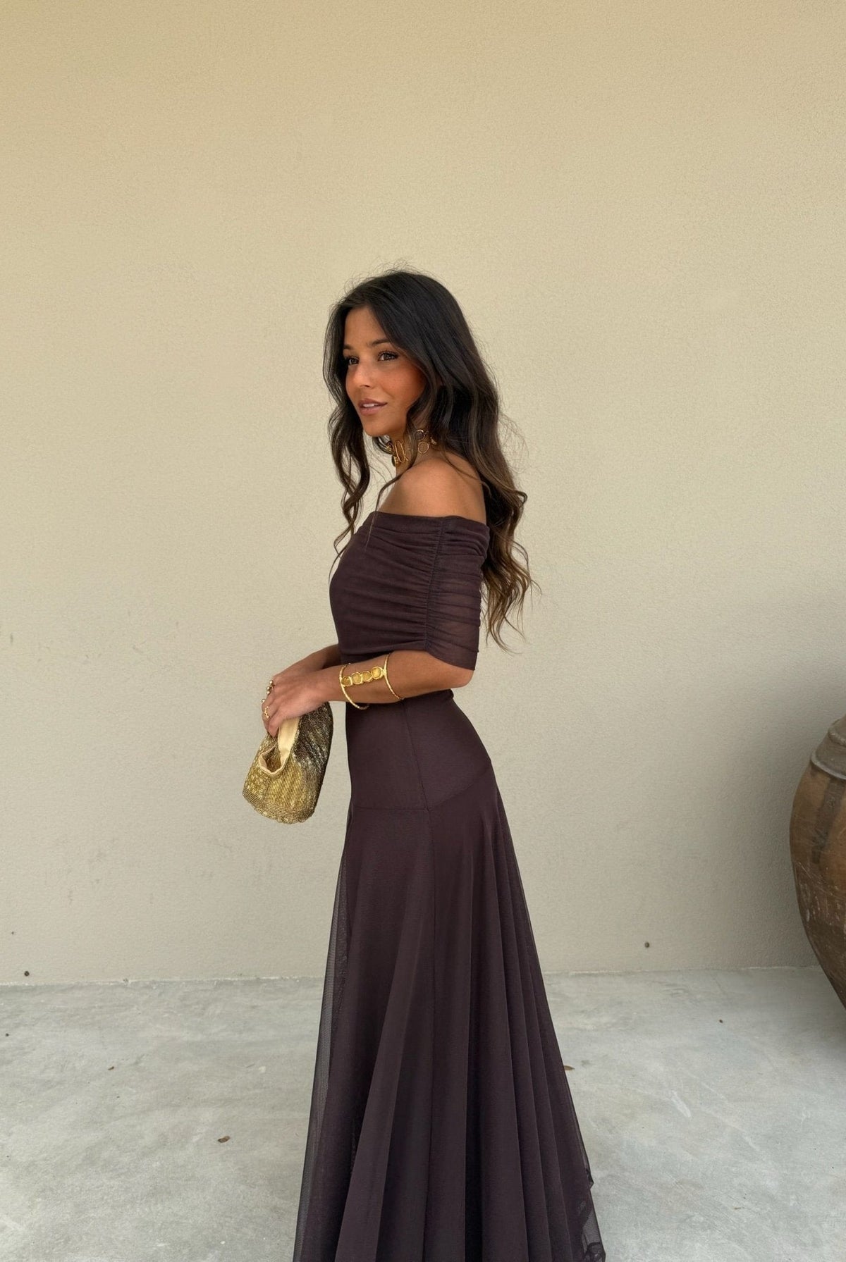 ZEYA - Hannah Mesh Maxi Dress