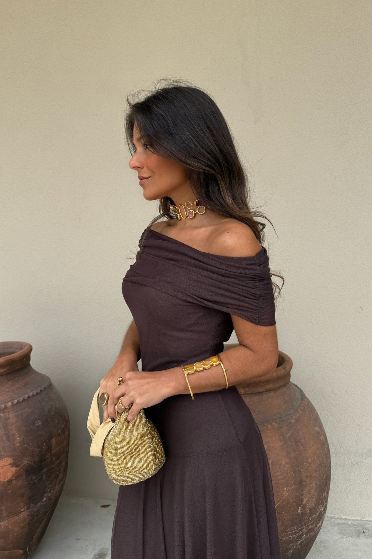 ZEYA - Hannah Mesh Maxi Dress