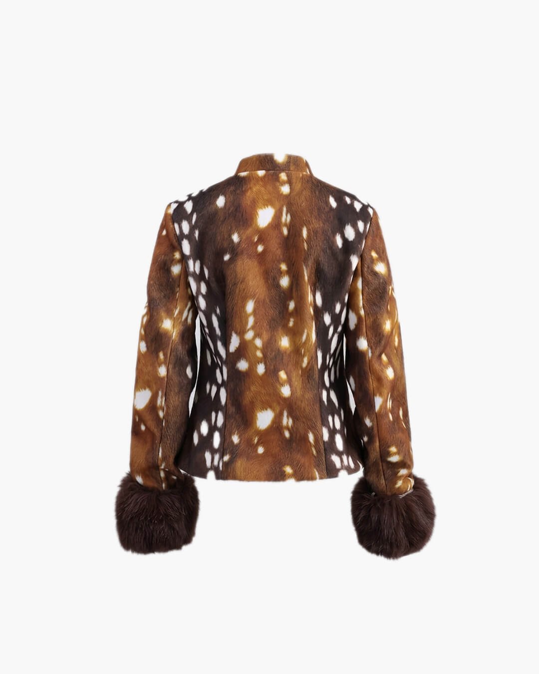 ZEYA - Harriet Stand Collar Faux Fur Jacket