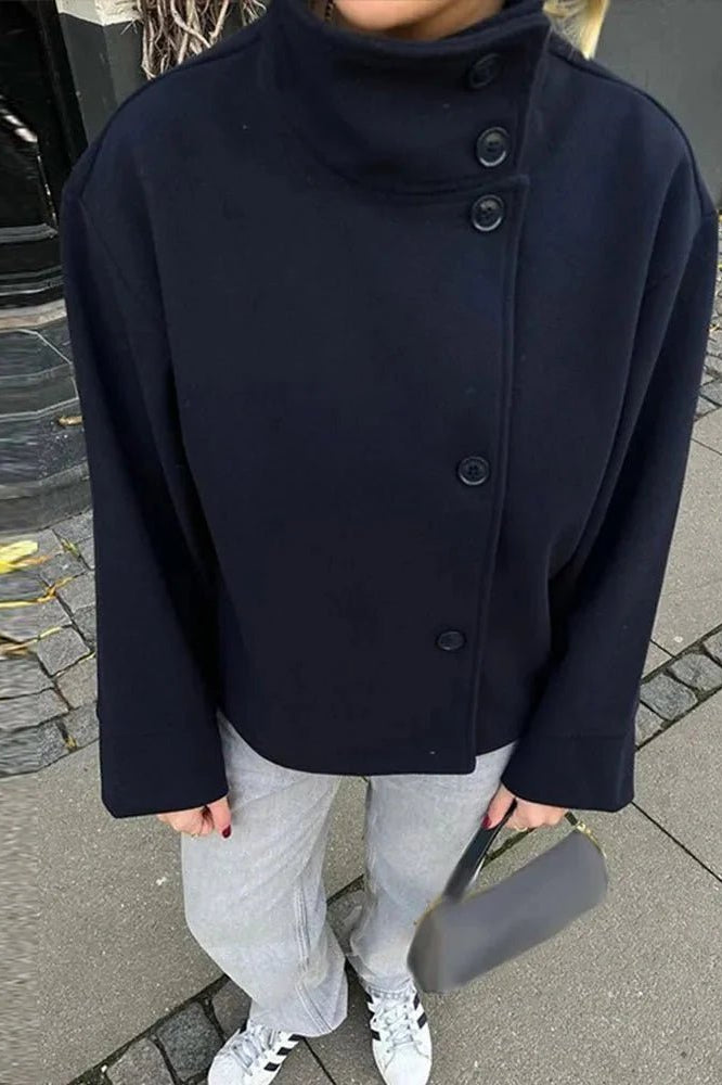ZEYA - Isabella Elegant Jacket with Stand Collar