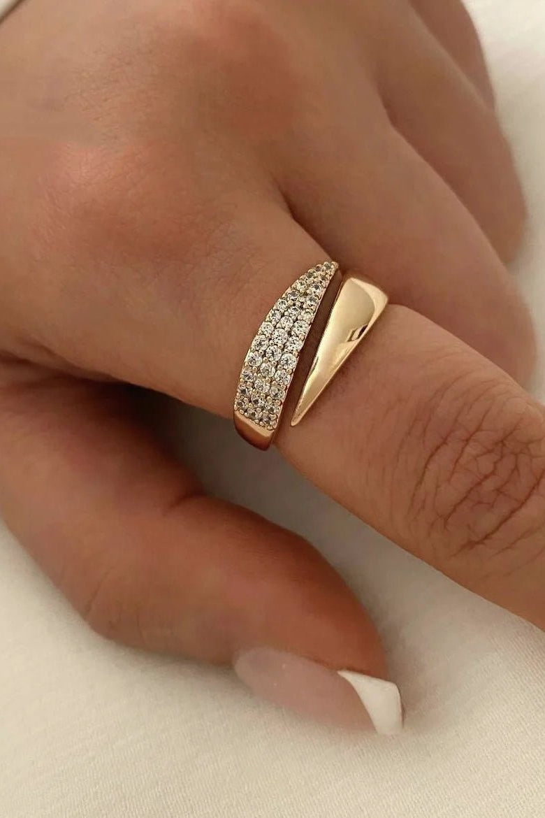 ZEYA - Jessica Pave Zirconia Ring
