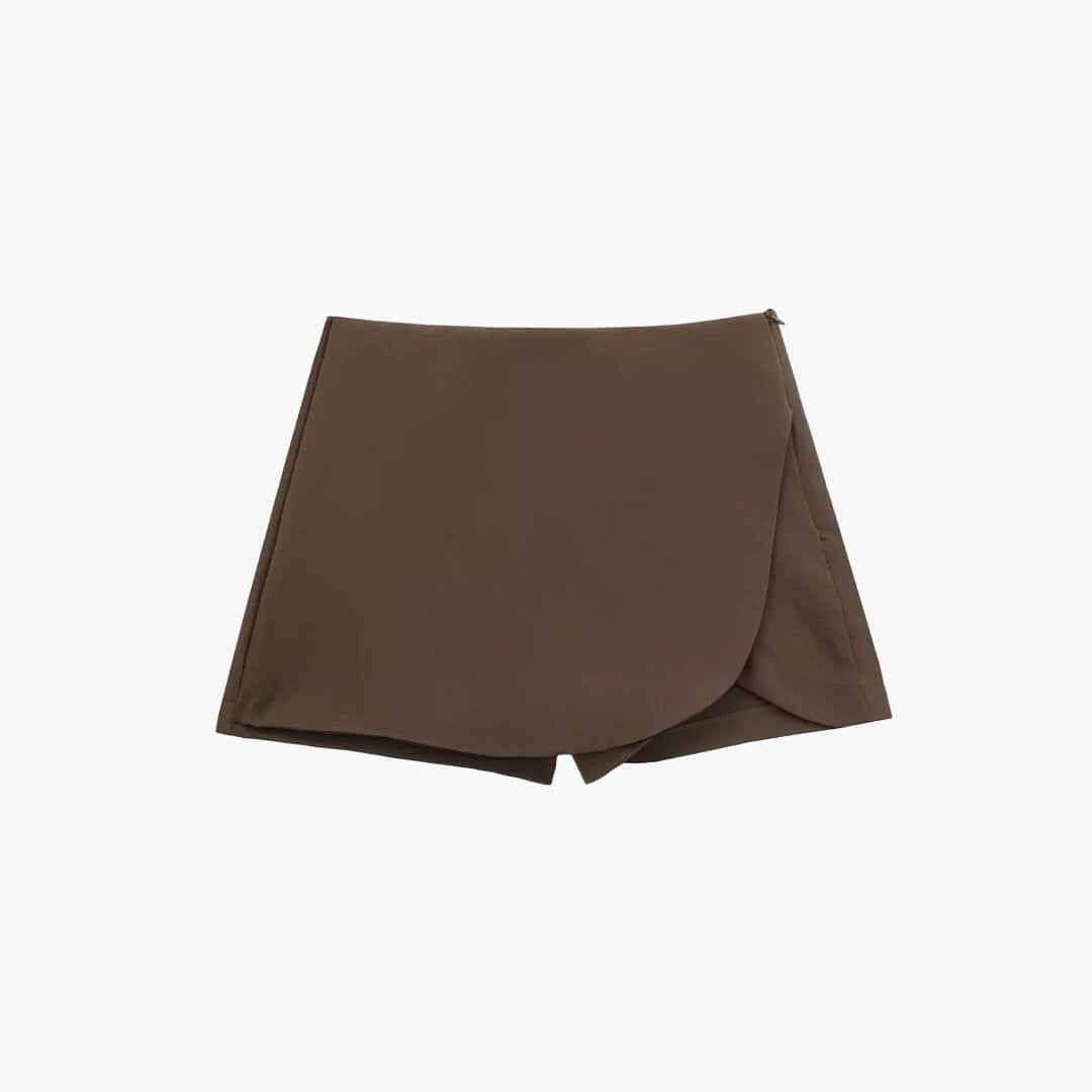 ZEYA - Jolina High Waist Asymmetric Skort