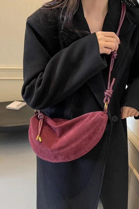 ZEYA - Josette Suede Shoulder Bag