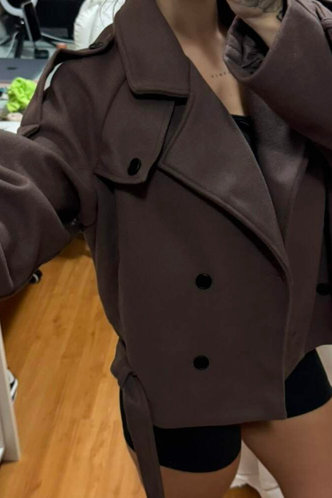 ZEYA - Julia High Collared Coat