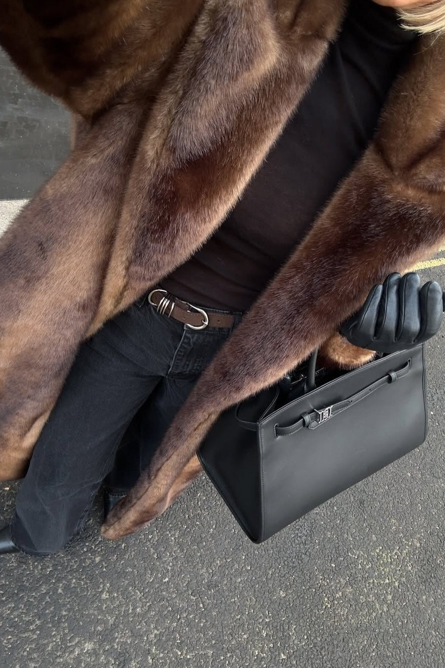 ZEYA - Laney Faux Fur Maxi Coat