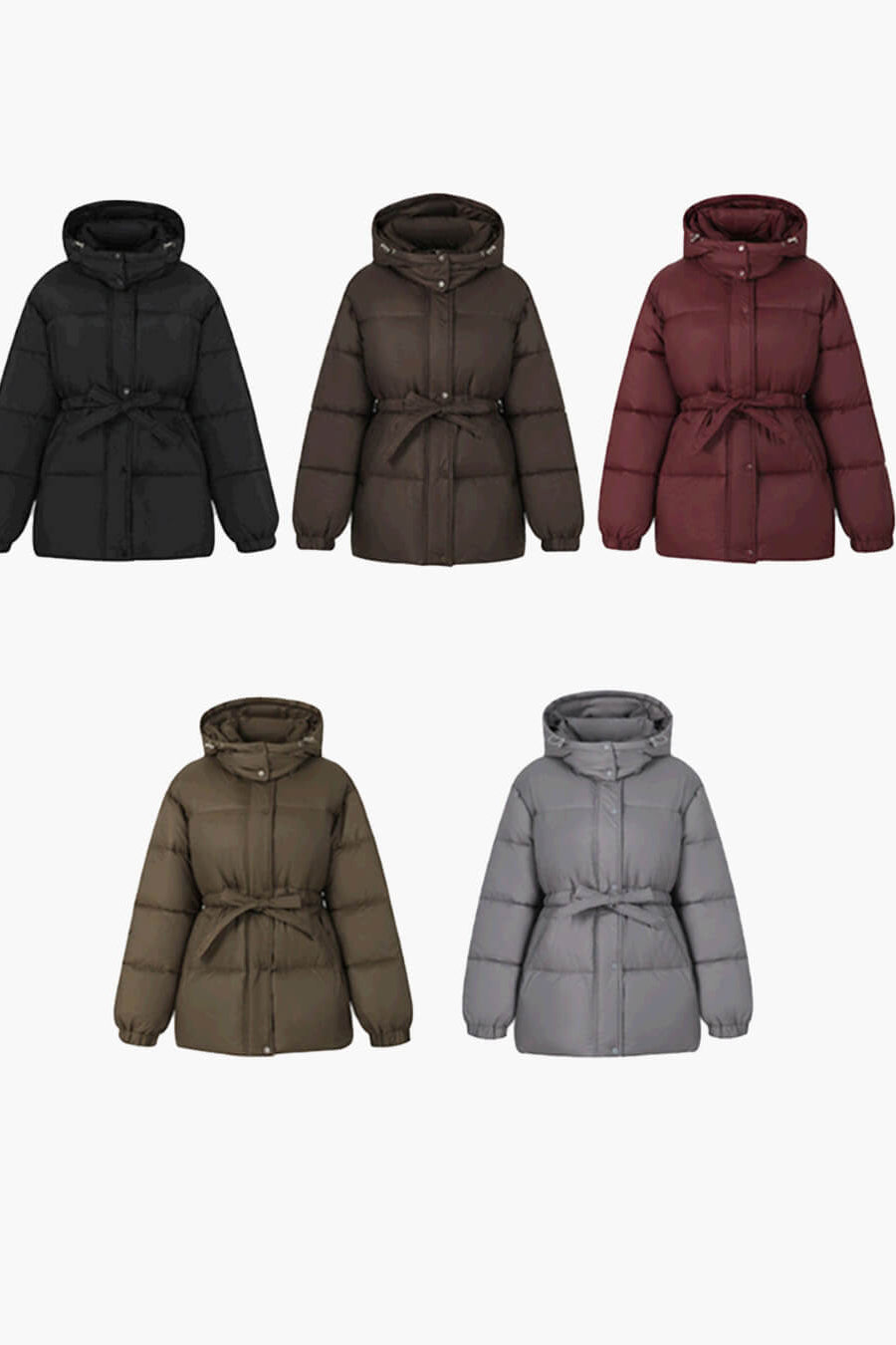 ZEYA - Lani Lace Up Hooded Coat