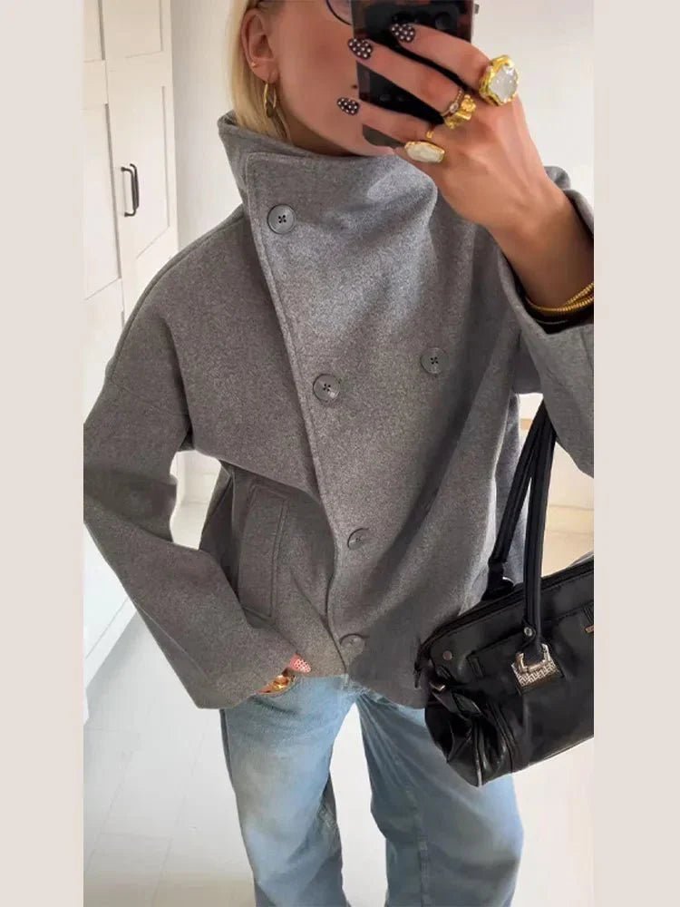 ZEYA - Lauren Jacket with Stand Collar