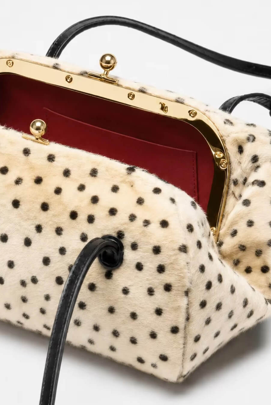 ZEYA - Layla Cheetah Faux Fur Shoulder Bag