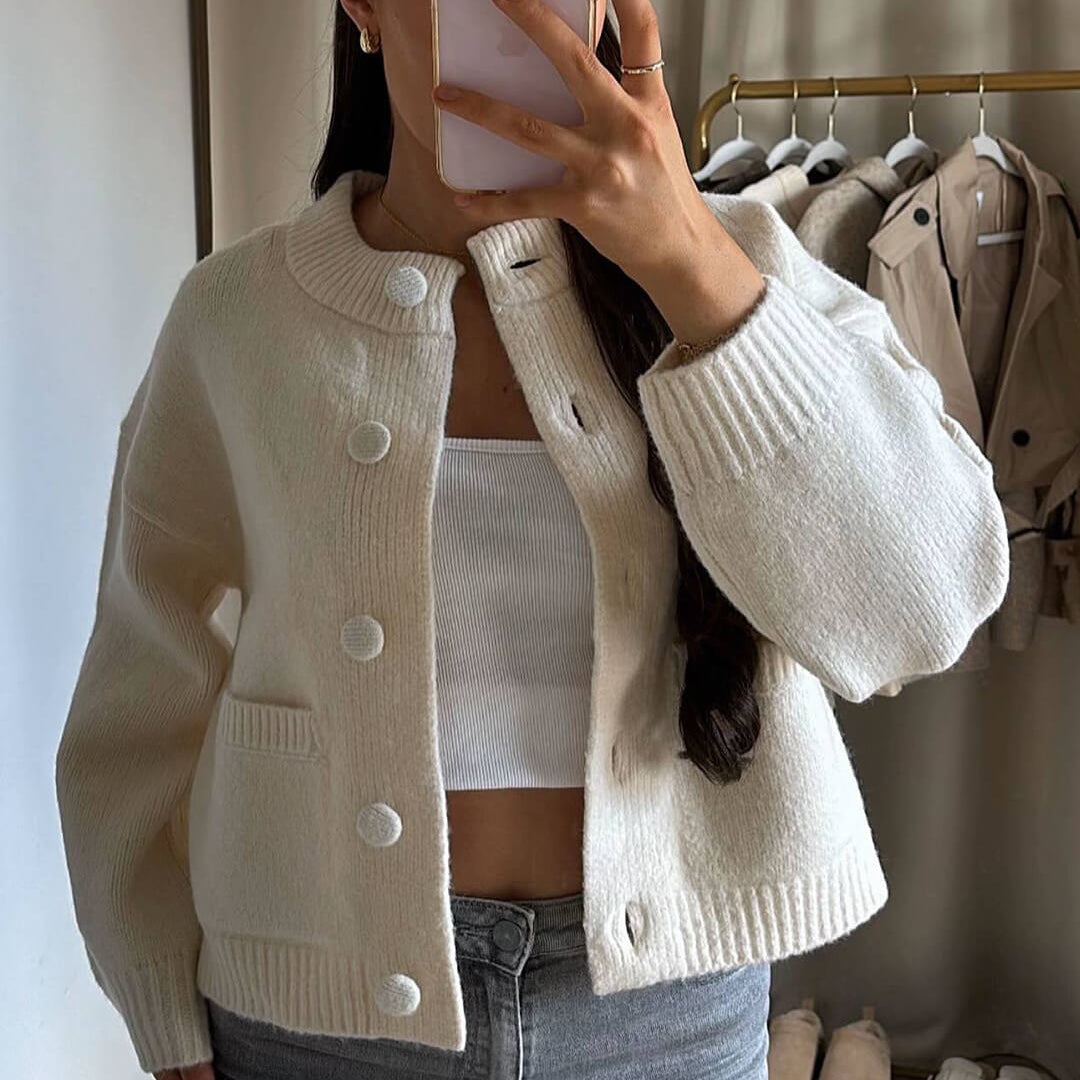 ZEYA - Leah Thick Knitted Cardigan